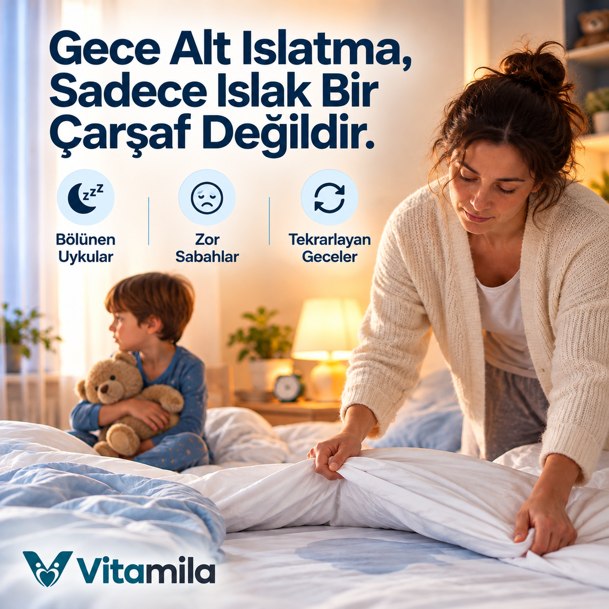 NightGuard™ Gece Kuru Kalma Eğitim Alarmı